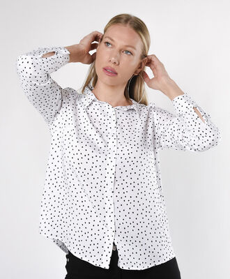 Blusa mujer puntitos