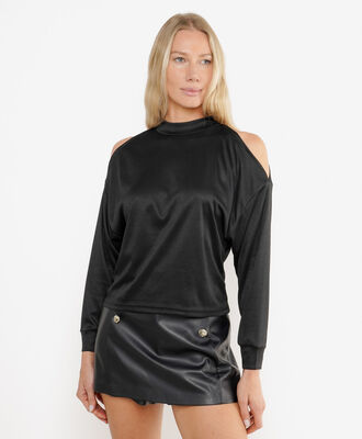 Polera mujer hombros abiertos