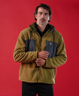 Chaqueta hombre forrada polar