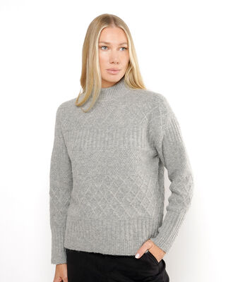 Sweater mujer melange dise&ntilde;o&nbsp;