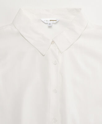 Blusa mujer lisa blanca