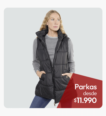 Parkas mujer