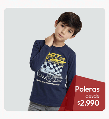 Poleras infantiles