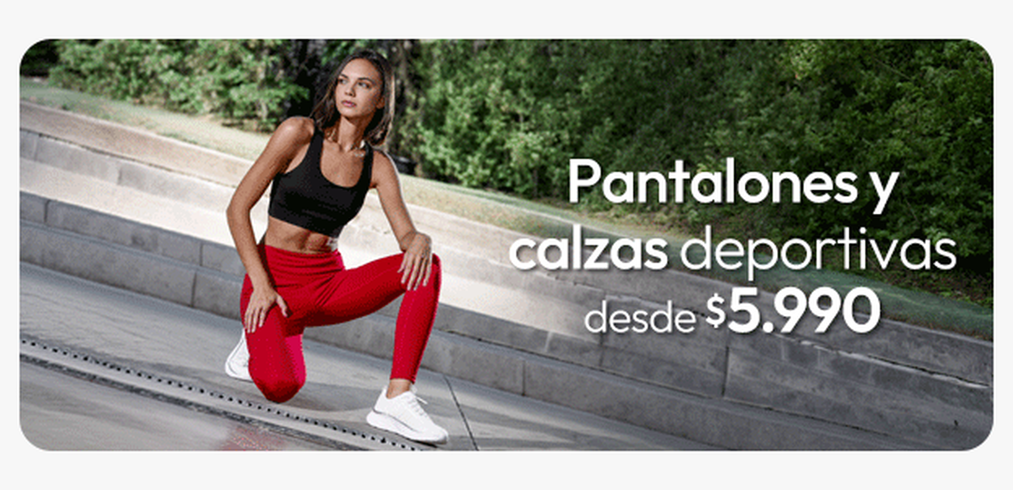 Calzas y pantalones deportivos